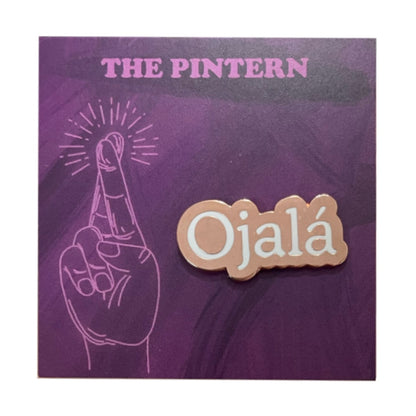 Ojalá Rose Gold Pin