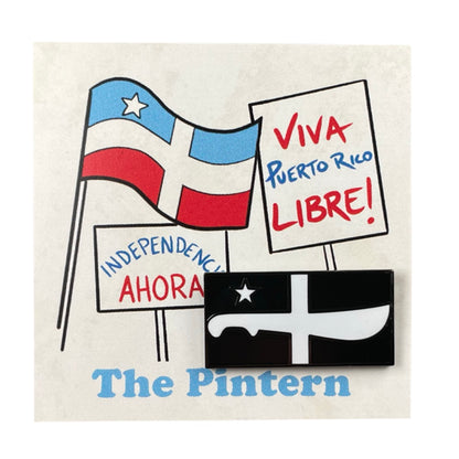 Grito de Lares Flag Pin