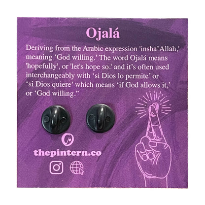Ojalá Black Pin